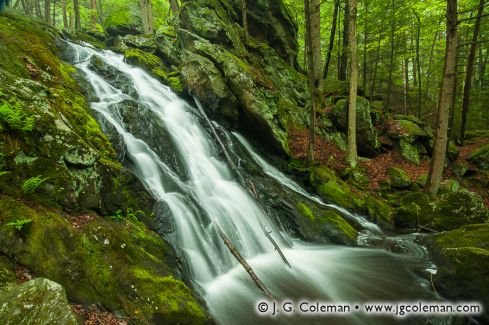 Buttermilk Falls, Buttermilk Falls Preserve, Plymouth, Connecticut
