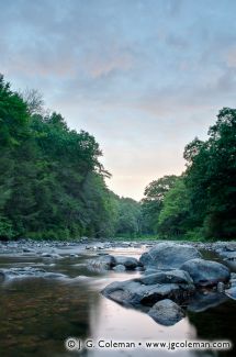 Salmon River, Salmon River State Forest,<br/> Colchester, Connecticut