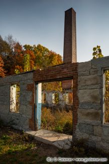 Ruins of the Hopewell Woolen Mill, Matson Hill Open Space, Glastonbury, Connecticut