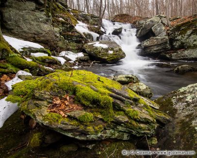 Tartia-Engel Falls on Safstrom Brook, East Hampton, Connecticut