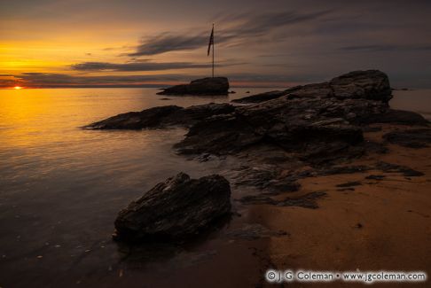 Anchor Beach & Signal Rock, Milford, Connecticut