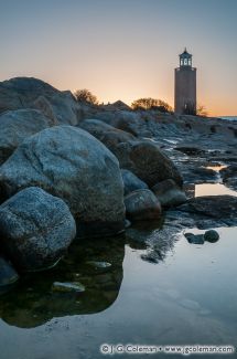 Avery Point Lighthouse, Groton, Connecticut