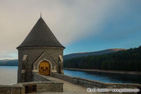 Saville Dam & Barhamsted Reservoir, Barkhamsted, Connecticut