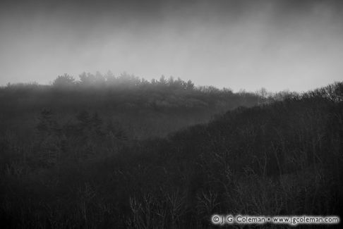 Hills beside Barhamsted Reservoir, Barkhamsted, Connecticut