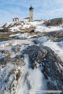 Beavertail Lighthouse, Beavertail State Park, Jamestown, Rhode Island