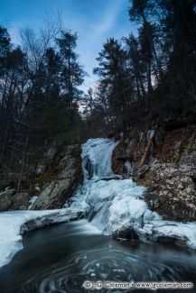 Campbell Falls on the Whiting River, Campbell Falls State Park, New Marlborough, Massachusetts