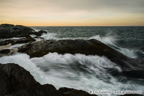 Narraganset Bay near Castle Hill, Newport, Rhode Island