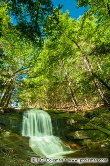 Chapel Falls, Chapel Brook Reservation, Ashfield, Massachusetts