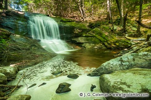 Chapel Falls, Chapel Brook Reservation, Ashfield, Massachusetts