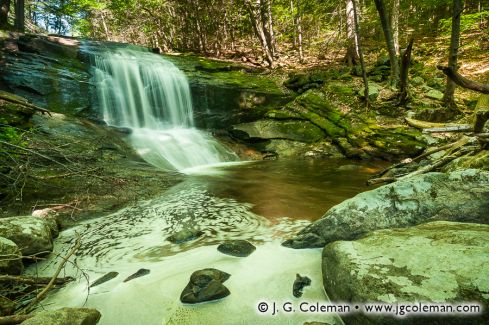 Chapel Falls, Chapel Brook Reservation, Ashfield, Massachusetts