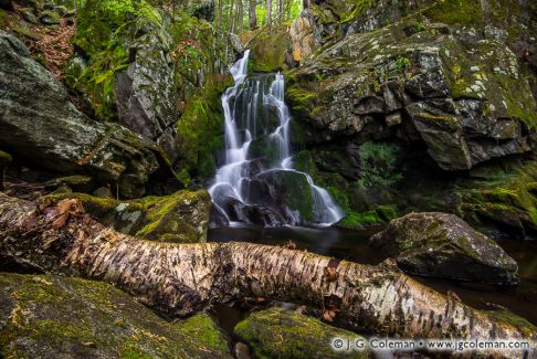 Goldmine Brook Falls, Chester-Blandford State Forest, Chester, Massachusetts