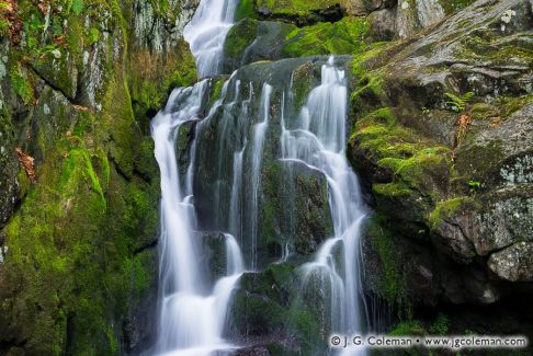 Goldmine Brook Falls, Chester-Blandford State Forest, Chester, Massachusetts