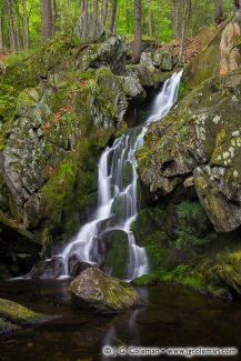 Goldmine Brook Falls, Chester-Blandford State Forest, Chester, Massachusetts