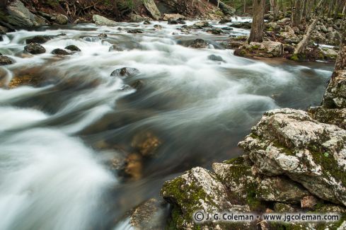 Roaring Brook, Cotton Hollow Preserve, Glastonbury, Connecticut