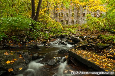 Roaring Brook, Cotton Hollow Preserve, Glastonbury, Connecticut