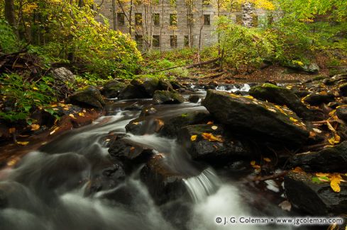 Roaring Brook, Cotton Hollow Preserve, Glastonbury, Connecticut