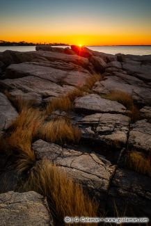 Cove Island Park on Long Island Sound, Stamford, Connecticut