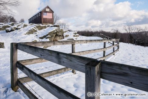 Wintertime Barn, Connecticut's Litchfield Hills