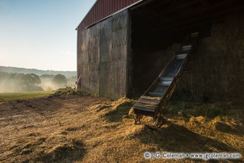 Barn at Dawn, Western Connecticut