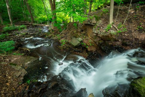 Dividend Falls, Dividend Pond Park & Archaeological District, Rocky Hill, Connecticut