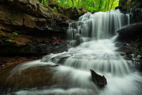 Dividend Falls, Dividend Pond Park & Archaeological District, Rocky Hill, Connecticut