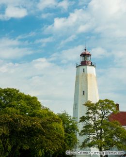 Sandy Hook Lighthouse, Gateway National Recreation Area, Middletown Township, New Jersey