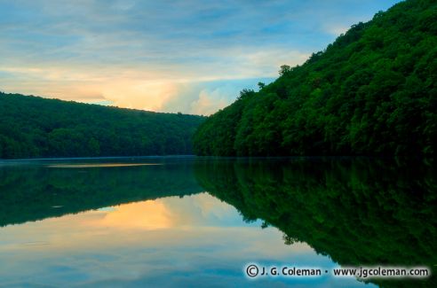 Crescent Lake, Giuffrida Park, Meriden, Connecticut