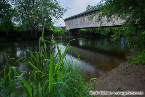 Goreham Bridge over Otter Creek, Pittsford & Proctor, Vermont