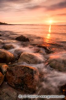 Long Island Sound at Harkness Memorial State Park, Waterford, Connecticut