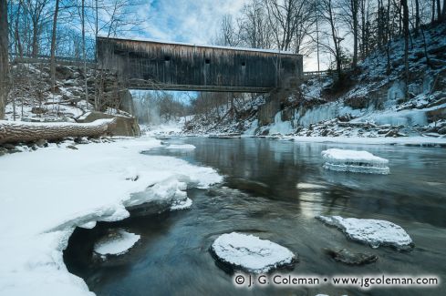 Bull's Bridge over the Housatonic River, Kent, Connecticut