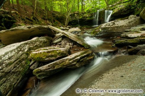 Old Mill Falls, Indian Head Wilderness, Hunter, New York