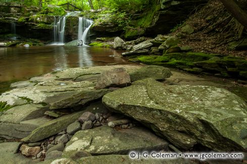 Old Mill Falls, Indian Head Wilderness, Hunter, New York