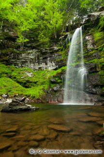 Plattekill Falls, Indian Head Wilderness, Hunter, New York