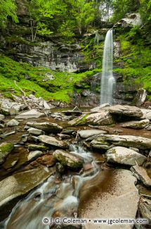 Plattekill Falls, Indian Head Wilderness, Hunter, New York