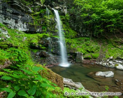 Plattekill Falls, Indian Head Wilderness, Hunter, New York