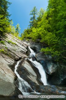 Hamilton Falls on Cobb Brook, Jamaica State Park, Jamaica, Vermont