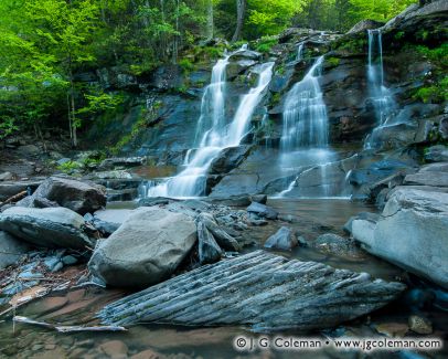 Bastion Falls, Kaaterskill Wild Forest, Hunter, New York