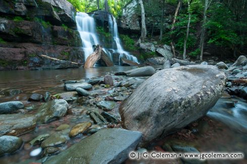 Bastion Falls, Kaaterskill Wild Forest, Hunter, New York