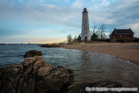 Five Mile Point Lighthouse, Lighthouse Point, New Haven, Connecticut