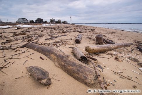 Lynde Point Lighthouse on Long Island Sound, Old Saybrook, Connecticut