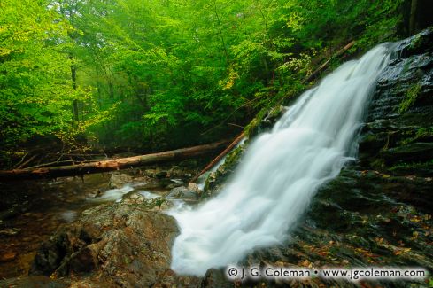 Carpenter's Falls, Beach Brook, McLean Game Refuge, Granby, Connecticut