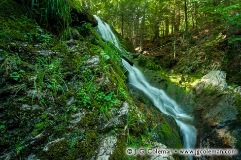 Carpenter's Falls, Beach Brook, McLean Game Refuge, Granby, Connecticut