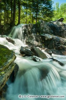 Buttermilk Falls, Okemo State Forest, Mount Holly, Vermont