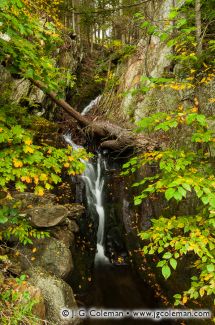 Pine Swamp Brook Falls on Pine Swamp Brook, Sharon, Connecticut