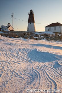 Point Judith Lighthouse, Narragansett, Rhode Island