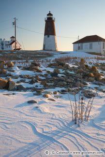 Point Judith Lighthouse, Narragansett, Rhode Island