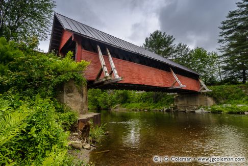 River Road Covered Bridge, Troy, Vermont
