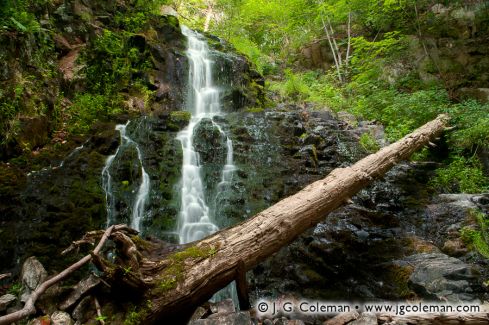 Roaring Brook Falls, Roaring Brook Falls Park, Cheshire, Connecticut