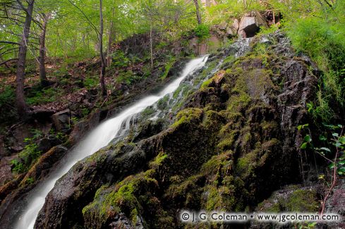 Roaring Brook Falls, Roaring Brook Falls Park, Cheshire, Connecticut