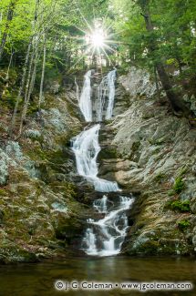 Tannery Falls, Savoy Mountain State Forest, Savoy, Massachusetts